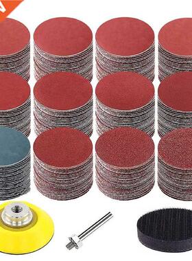 240 Pcs 2 Inch Sanding Discs Pad Kit Hook And Loop Sandpaper