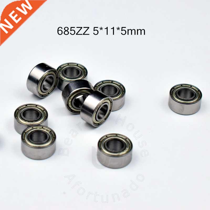 10pcs 685ZZ 5*11*5(mm) free shipping chrome steel Metal Sea