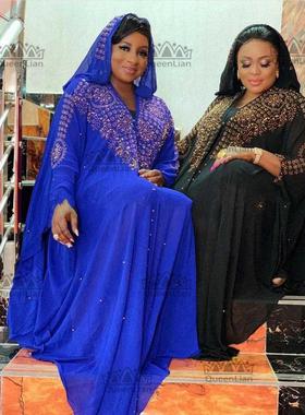 2020 New African Design Bazin Chiffon Long Stick Diamond Sle