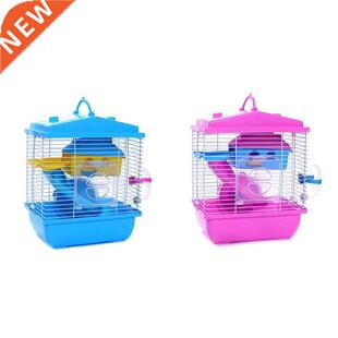 2X Pet Cage Hamster Cottage With Transparent Skylight