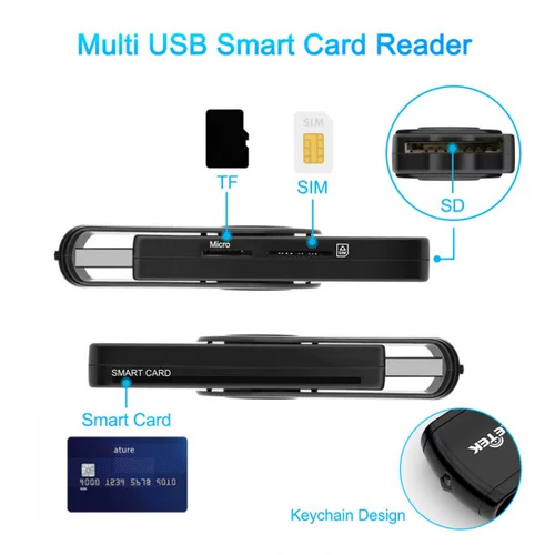 Smart внешняя карта Reader USB 2.0 SIM -карта TF Smart Memory