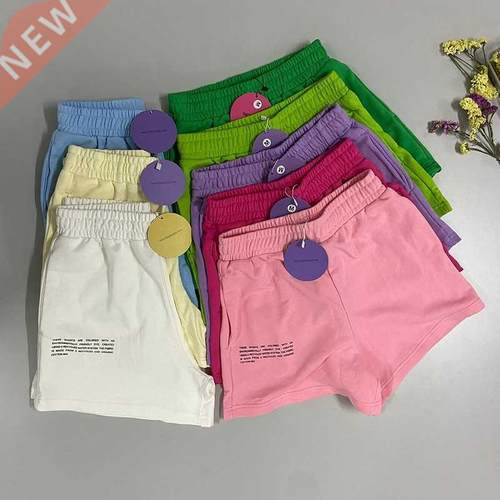Summer New Solid Baggy Sports Shorts For Men Letter Print El