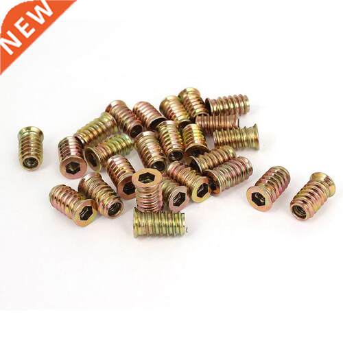 M6 E-Nut Wood Insert Interface Screws Hexagonal Socket Nuts