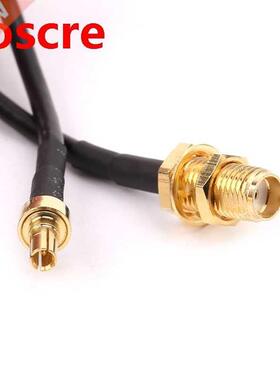 CRC9 Male Straight To SMA Female RG174 Pigtail Cable 15cm An