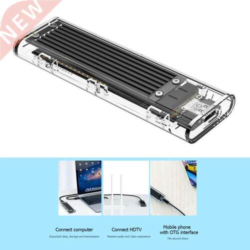 Tcm2f-c3 Ssd Enclosure Usb C M.2 Pcie Ngff Usb3.1 Type-c 5gb