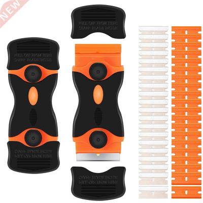 10PCS/20pcs Razor Blade Wrap Sticker Plastic Scraper Ceramic