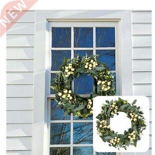 Hanging Beautiful Wreath Garland Holiday Realistic