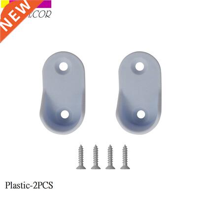 20X17mm Oval Closet Rod End Supports Hardware Accessories W