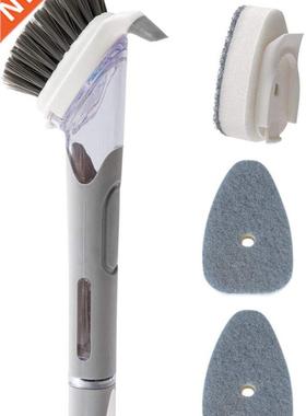 Kitchen Cleaning Brush 2 In 1 Long Handle Cleaing Brush with