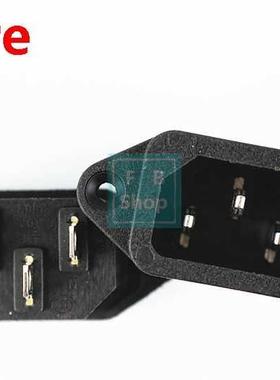 2019 Hot 3P IEC 320 C14 Male Plug Panel Power Inlet Sockets