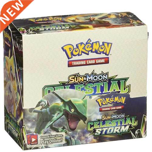 324 Cards Pokemon TCG: Sun Moon Celestal Storm 36-Pack Boo