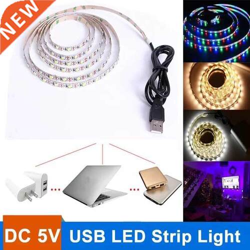 USB LED StrpLght 2m3m5m 5V 2835 120leds/m Waterproof LED T