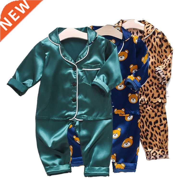 Children Pajamas Set Baby Suit Kids Clothes Toddler Boys Gir