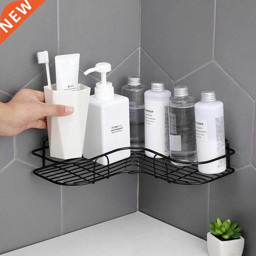 Bathroo Shelf Shower Wall ount Shapoo Storage Holder With