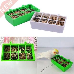 Chicken Water Cup with Hooks Cage Hanging Plastic Food Bowl