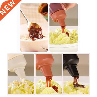 350ML Sauce Squeeze bottle Five Hole Plastic Ketchup Bottle