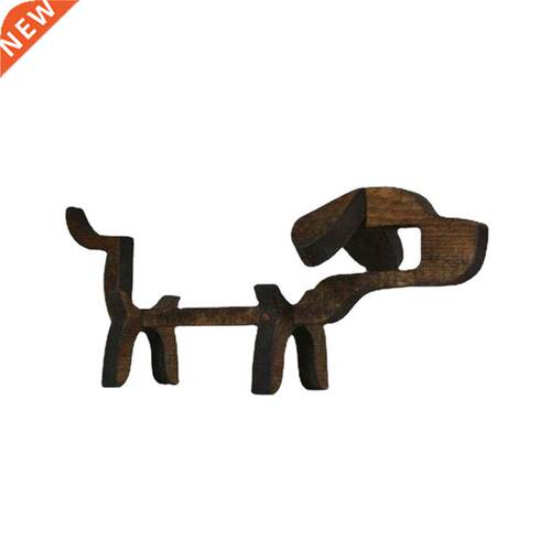 Wooden Wine Rack Display Stand Home Decor Animal Shape