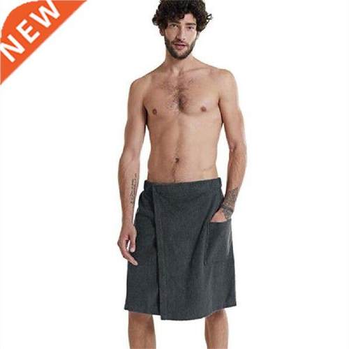 Men'S Soft Bathrobes, Comfortable Home Clothes, Sold Color