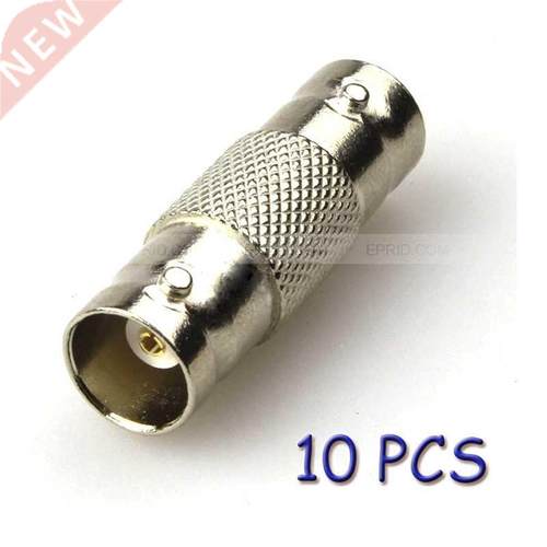 10Pcs BNC Female to Female RG59 Coaxial Cable Coupler Adapte