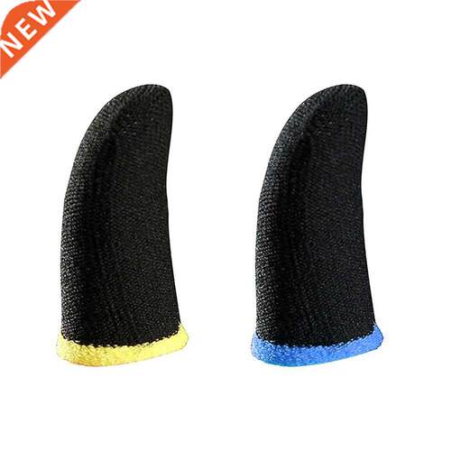For PUBG Phone Gaming 1 Pair Sweat proof Fingers Gloves Sea