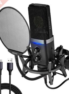 Computer Microphone Podcast Condenser Microphone Kit Compati