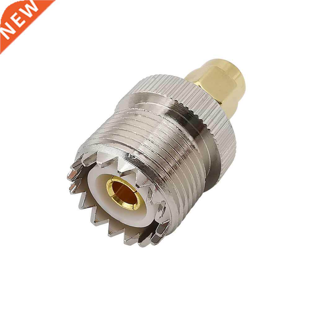 1Pcs RF Coaxial Adapter SMA Male Plug to UHF Female SO239 SO