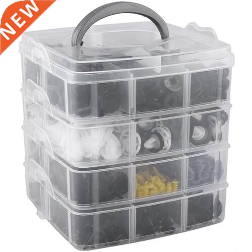 620 Pcs Car Retainer Clips Plastic Fasteners Kit Fender Rive
