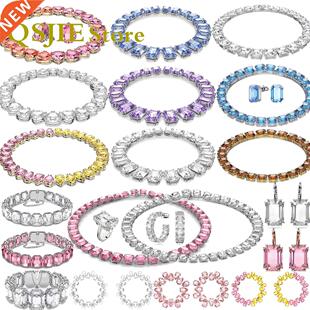 2022 Swa Original Millenia Necklace Earring Bracelet Hoops W