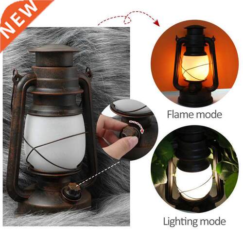 Retro Portable Lantern Outdoor Caping Kerosene Lap Without