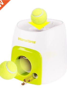 Automatic Pet Feeder Interactive Fetch Tennis Ball Launcher