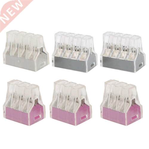100Pcs Terminal Blocks Push Wire Wiring Connector Quick Conn