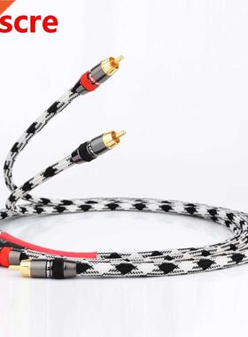 Preffair 5C01 Hifi RCA Cable Pair 4N OFC RCA Cable Male To M