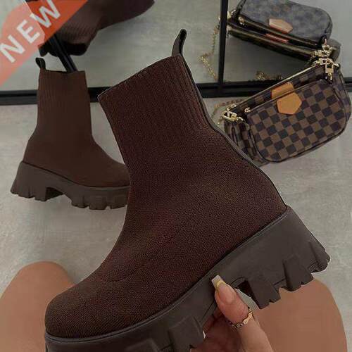 2021 Autumn and Winter New Couple Socks Boots Women Thick-so