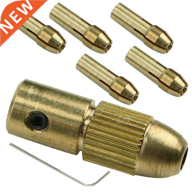 1 set 7Pcs 0.5-3mm Electric Drill Bit Collet Micro Twist Dri