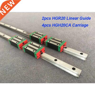 2pcs HGR20 200 300 400 500 600 700 800 900 1000mm linear