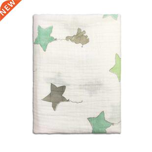 [Sigzagor] Muslin Swaddle Blankets Baby Wrap Cotton Soft New