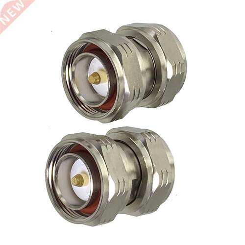 1pcs Connector Adapter 7/16 L29 DIN Male Plug to 7/16 Male R