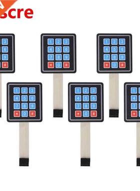6PCS  x 4 Matrix Array 12 Key Membrane Switch Keypad Keyboa