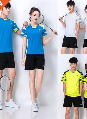Tennis shirts kit Women/men, Badminton shirt clothes, table