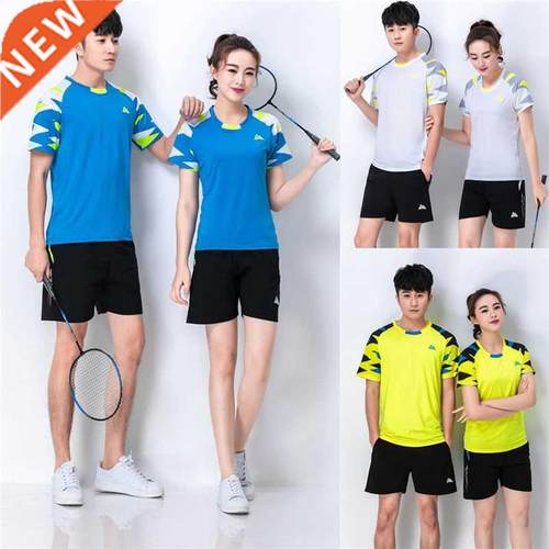 Tennis shirts kit Women/men, Badminton shirt clothes, table