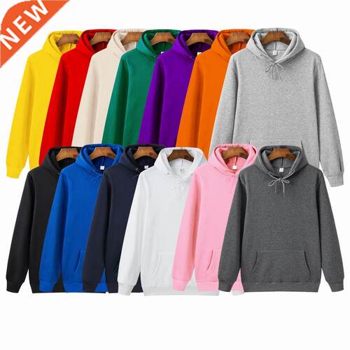 New Casual yellow green pink Purple orange HOODIE Hip Hop S