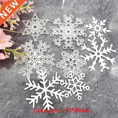 4pc/set Christmas snowflake Metal Cutting Dies Stencils For