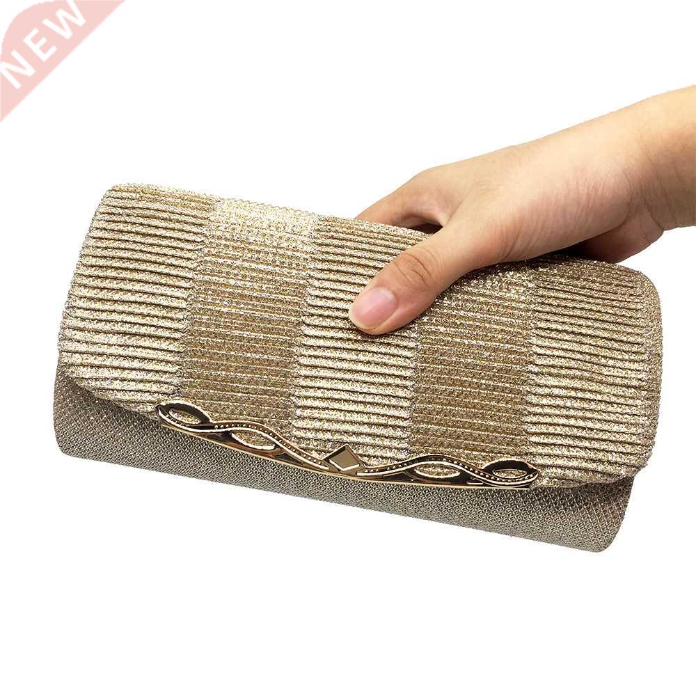 Fashion Shiny Evening Bag 8 Solid Colors Women Evening Clutc