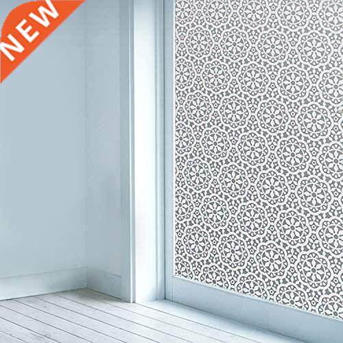 Privacy Window Fil Static Cling Decorative Glass Sticker F