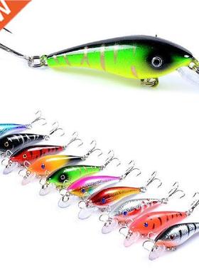 6pcs/lot tificial Baits Crankbait Hd Bait Minnow