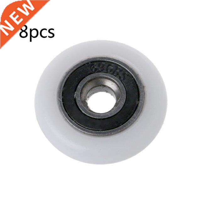 8Pcs Shower Door Runner Rollers Wheels Pulleys Replacement P