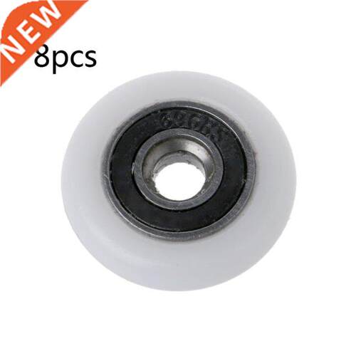 8Pcs Shower Door Runner Rollers Wheels Pulleys Replacement P
