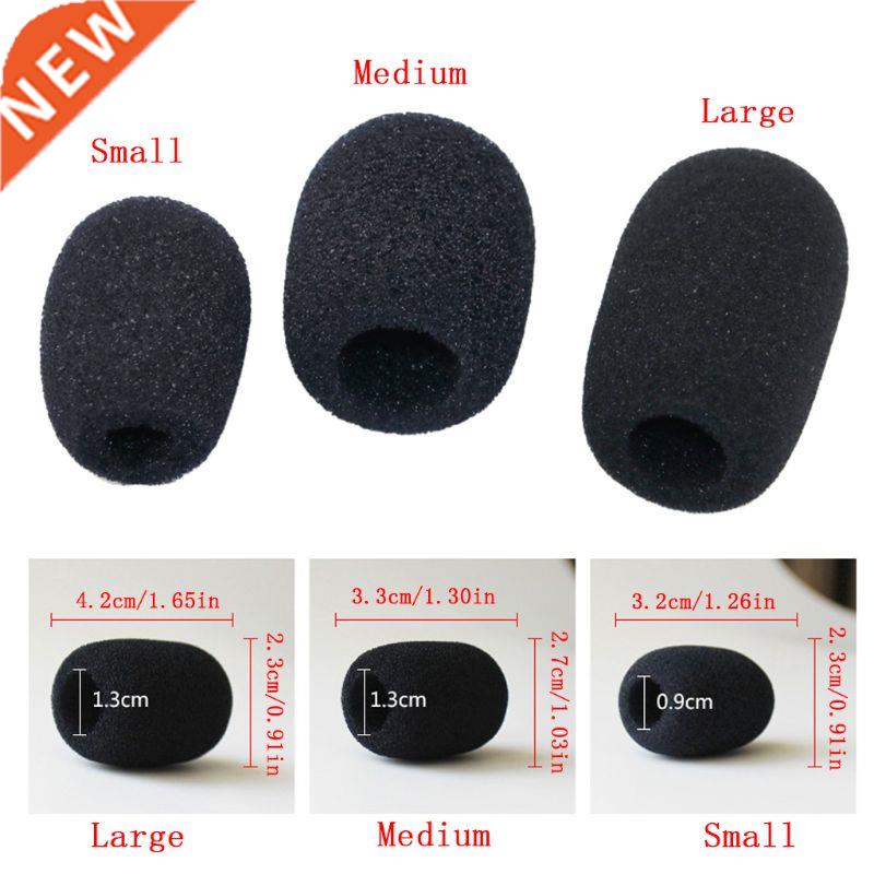 10PCS Microphone Windscreen Sponge Cover Headset Mic Foam C