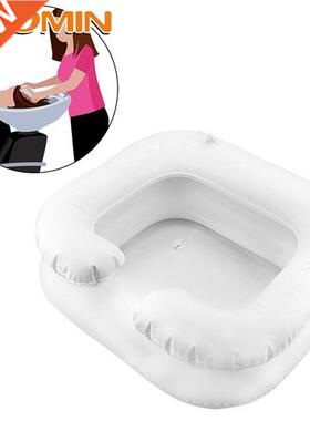 HOOMIN Shampoo Tray PVC Portable Inflatable Shampoo Basin