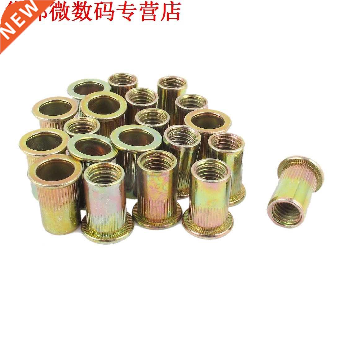 20pcs Platte Kop Staal M10 Blind Insert Rivet Nut Rivnut